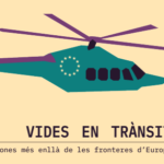 Portada de l'informe "Vides en trànsit: dones més enllà de les fronteres d'Europa", un estudi sobre l'impacte de les polítiques migratòries europees en les dones migrants subsaharianes al Senegal, el Marroc i Tunísia.