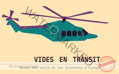 Portada de l'informe "Vides en trànsit: dones més enllà de les fronteres d'Europa", un estudi sobre l'impacte de les polítiques migratòries europees en les dones migrants subsaharianes al Senegal, el Marroc i Tunísia.